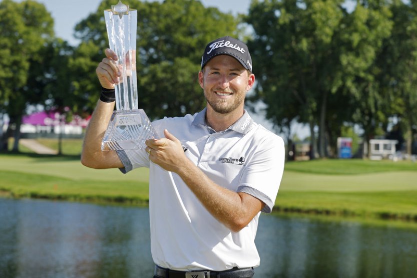 Americký golfista Hodges v Blaine suverénně dosáhl na první triumf na PGA Tour