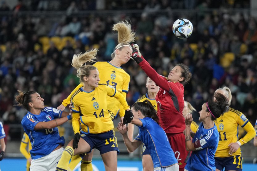 Švédské fotbalistky na MS smetly Italky a mají jisté osmifinále