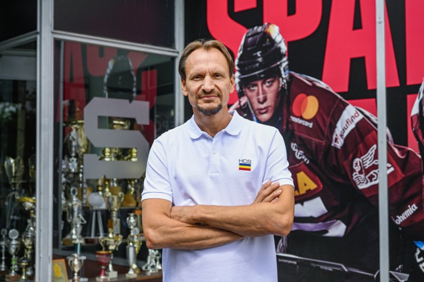 Sparta začala přípravu na ledě pod dohledem nového trenéra Grosse